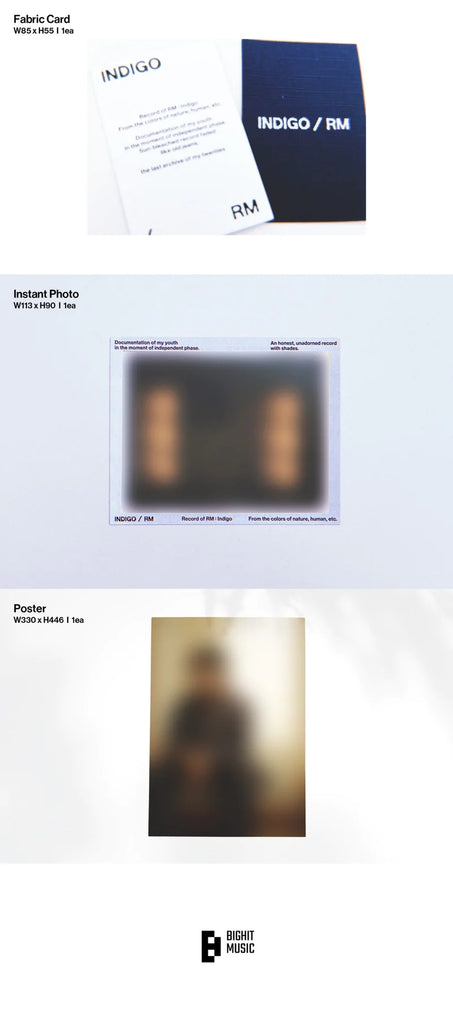[PRE-ORDER] RM (BTS) - INDIGO (BOOK EDITION) +/- WEVERSE GIFT - Swiss K-POPup