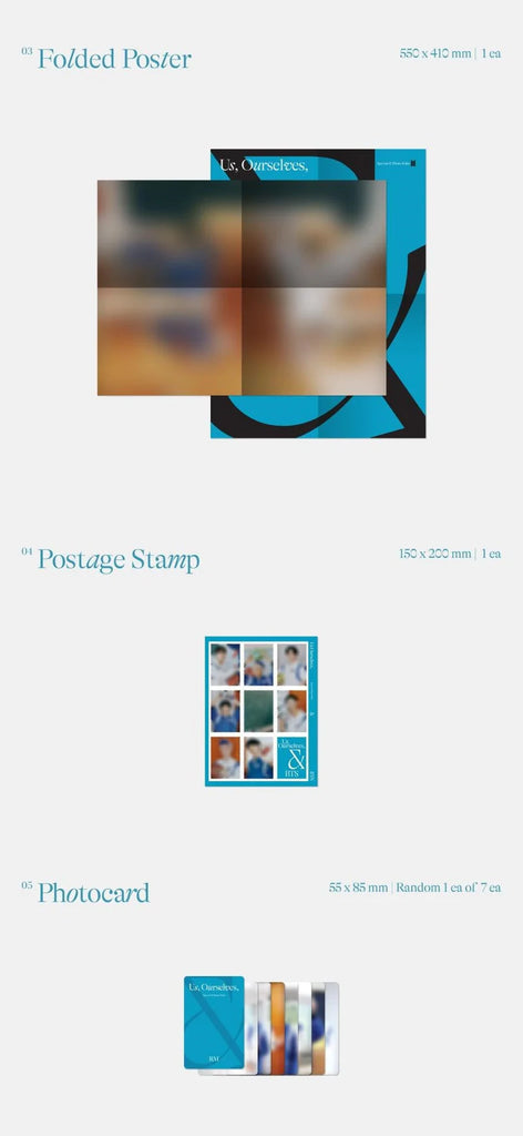 [PRE-ORDER] BTS - SPECIAL 8 PHOTO FOLIO US OURSELVES AND BTS WE - Swiss K-POPup