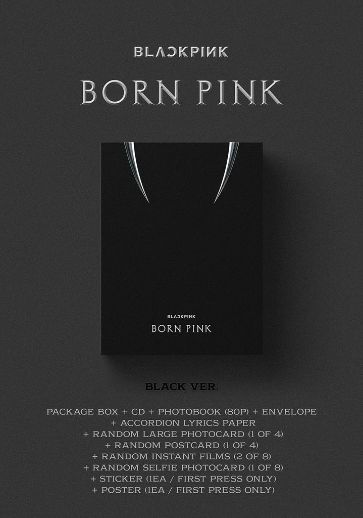 [Pre-Order] BLACKPINK - 2ND ALBUM BORN PINK BOX - Swiss K-POPup