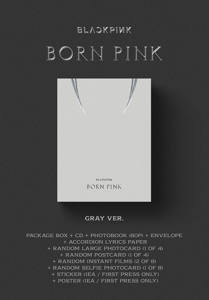 [Pre-Order] BLACKPINK - 2ND ALBUM BORN PINK BOX - Swiss K-POPup