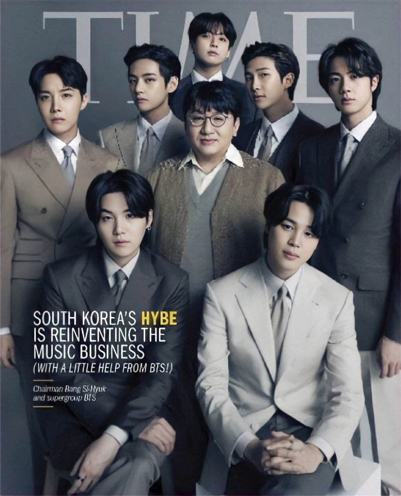 [Pre-Order] TIME Weekly Magazine (Cover : BTS & Bang Si Hyuk) - Swiss K-POPup
