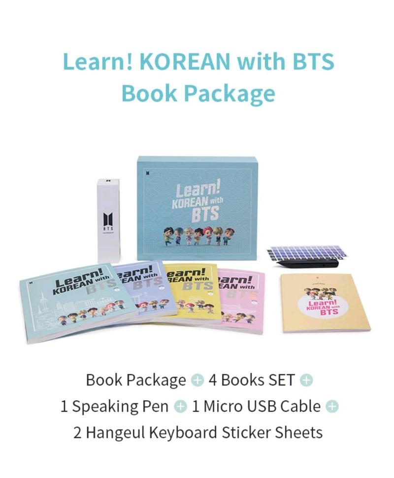 BTS - LEARN KOREAN WITH BTS BOOK PACKAGE - Swiss K-POPup
