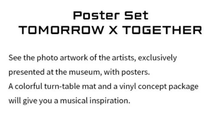 TXT- HYBE INSIGHT VISITOR ONLY OFFICIAL MERCH - Swiss K-POPup